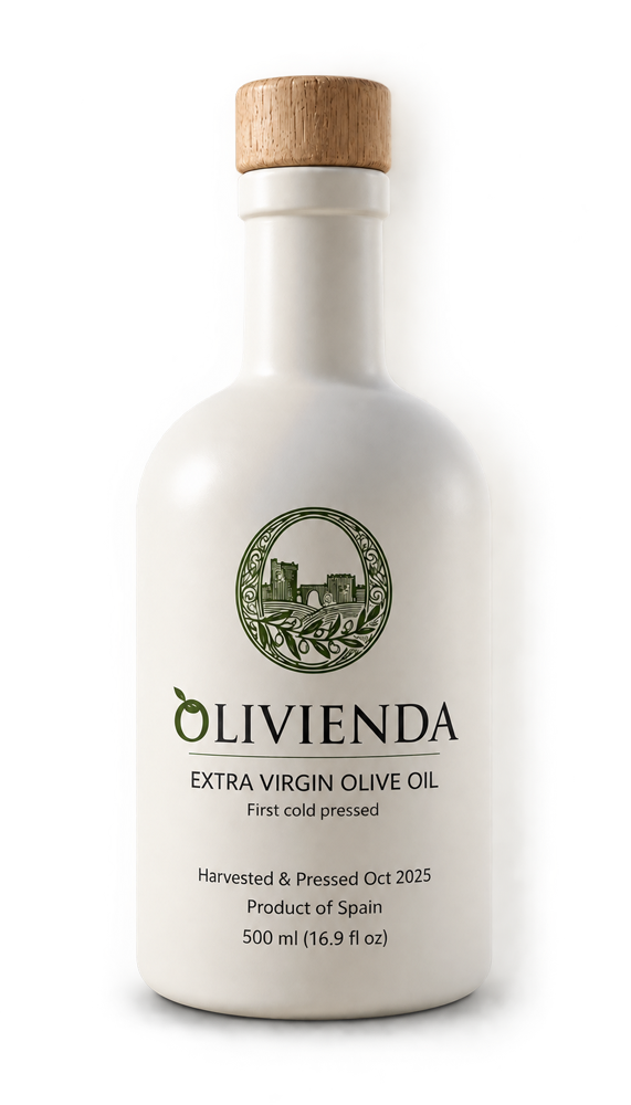 Olivienda extra virgin olive oil bottle