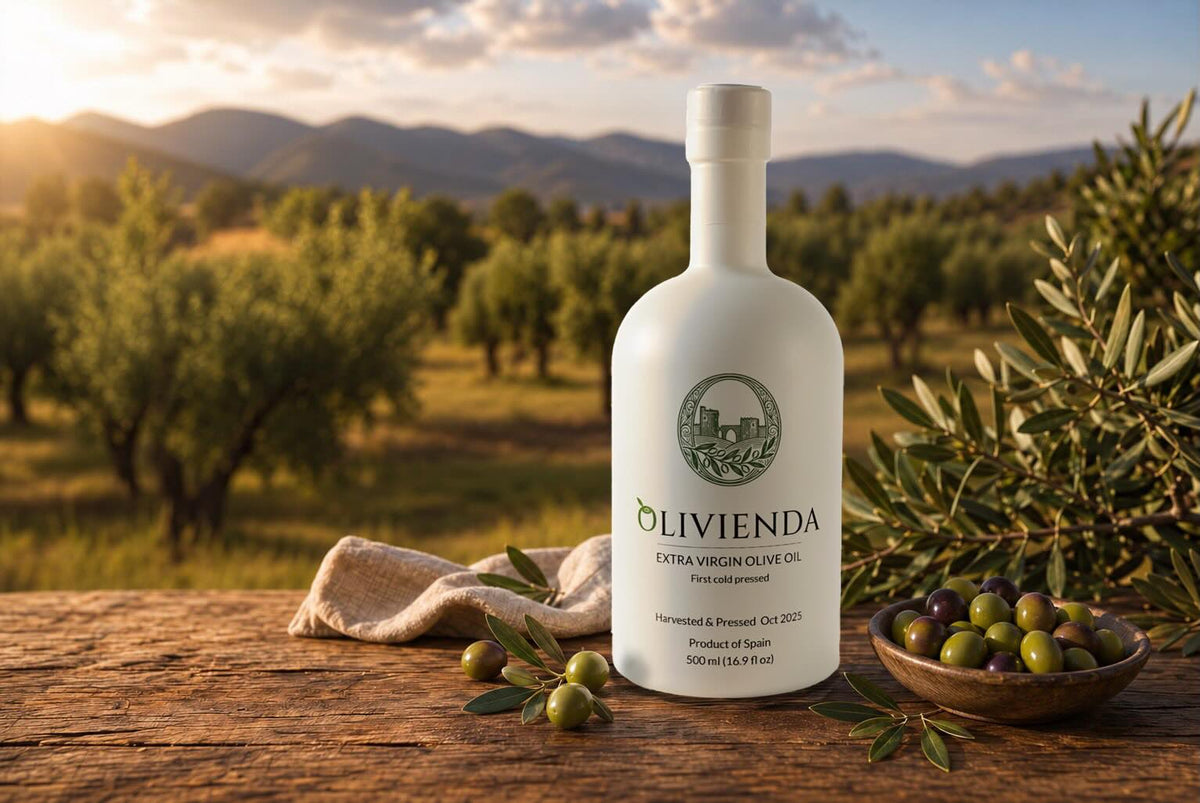 Olivienda extra virgin olive oil bottle